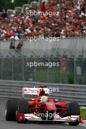 12.06.2010 Montreal, Canada,  Felipe Massa (BRA), Scuderia Ferrari  - Formula 1 World Championship, Rd 8, Canadian Grand Prix, Saturday Practice