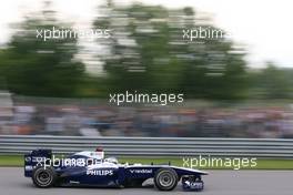 12.06.2010 Montreal, Canada,  Rubens Barrichello (BRA), Williams F1 Team  - Formula 1 World Championship, Rd 8, Canadian Grand Prix, Saturday Practice
