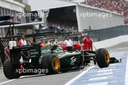 12.06.2010 Montreal, Canada,  Heikki Kovalainen (FIN), Lotus F1 Team  - Formula 1 World Championship, Rd 8, Canadian Grand Prix, Saturday Qualifying