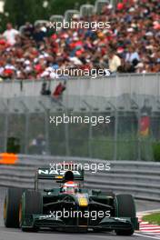12.06.2010 Montreal, Canada,  Jarno Trulli (ITA), Lotus F1 Team  - Formula 1 World Championship, Rd 8, Canadian Grand Prix, Saturday Practice