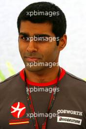 12.06.2010 Montreal, Canada,  Karun Chandhok (IND), Hispania Racing F1 Team HRT  - Formula 1 World Championship, Rd 8, Canadian Grand Prix, Saturday