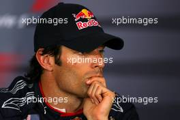 12.06.2010 Montreal, Canada,  Mark Webber (AUS), Red Bull Racing  - Formula 1 World Championship, Rd 8, Canadian Grand Prix, Saturday Press Conference