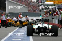 12.06.2010 Montreal, Canada,  Vitantonio Liuzzi (ITA), Force India F1 Team  - Formula 1 World Championship, Rd 8, Canadian Grand Prix, Saturday Qualifying
