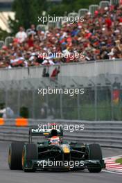 12.06.2010 Montreal, Canada,  Jarno Trulli (ITA), Lotus F1 Team  - Formula 1 World Championship, Rd 8, Canadian Grand Prix, Saturday Practice