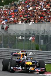 12.06.2010 Montreal, Canada,  Sebastian Vettel (GER), Red Bull Racing  - Formula 1 World Championship, Rd 8, Canadian Grand Prix, Saturday Practice