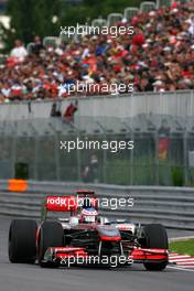 Jenson Button (GBR), McLaren Mercedes  - Formula 1 World Championship, Rd 8, Canadian Grand Prix, Saturday Practice