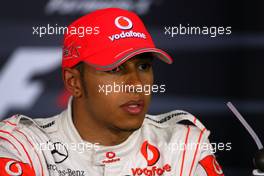 12.06.2010 Montreal, Canada,  Lewis Hamilton (GBR), McLaren Mercedes  - Formula 1 World Championship, Rd 8, Canadian Grand Prix, Saturday Press Conference