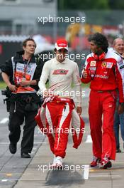 12.06.2010 Montreal, Canada,  Fernando Alonso (ESP), Scuderia Ferrari - Formula 1 World Rd 8, Canadian Grand Prix, Saturday Practice