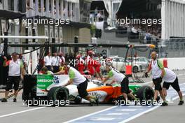 12.06.2010 Montreal, Canada,  Adrian Sutil (GER), Force India F1 Team  - Formula 1 World Championship, Rd 8, Canadian Grand Prix, Saturday Qualifying