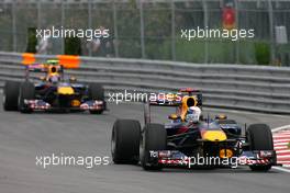 12.06.2010 Montreal, Canada,  Sebastian Vettel (GER), Red Bull Racing and Mark Webber (AUS), Red Bull Racing  - Formula 1 World Championship, Rd 8, Canadian Grand Prix, Saturday Practice
