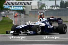 12.06.2010 Montreal, Canada,  Rubens Barrichello (BRA), Williams F1 Team  - Formula 1 World Championship, Rd 8, Canadian Grand Prix, Saturday Qualifying