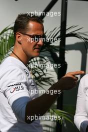 12.06.2010 Montreal, Canada,  Michael Schumacher (GER), Mercedes GP  - Formula 1 World Championship, Rd 8, Canadian Grand Prix, Saturday