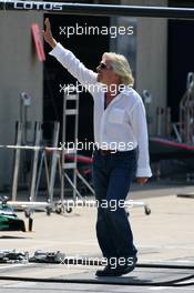 13.06.2010 Montreal, Canada,  Sir Richard Branson - Formula 1 World Championship, Rd 8, Canadian Grand Prix, Sunday