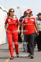 13.06.2010 Montreal, Canada,  Felipe Massa (BRA), Scuderia Ferrari - Formula 1 World Championship, Rd 8, Canadian Grand Prix, Sunday