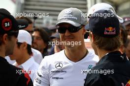 13.06.2010 Montreal, Canada,  Michael Schumacher (GER), Mercedes GP Petronas - Formula 1 World Championship, Rd 8, Canadian Grand Prix, Sunday