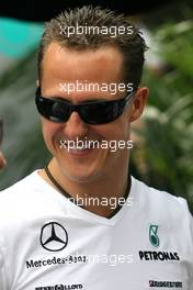 13.06.2010 Montreal, Canada,  Michael Schumacher (GER), Mercedes GP  - Formula 1 World Championship, Rd 8, Canadian Grand Prix, Sunday