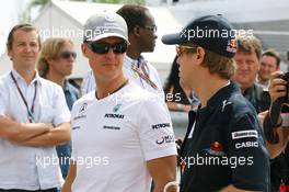 13.06.2010 Montreal, Canada,  Michael Schumacher (GER), Mercedes GP Petronas, Sebastian Vettel (GER), Red Bull Racing - Formula 1 World Championship, Rd 8, Canadian Grand Prix, Sunday