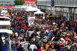 10.06.2010 Montreal, Canada,  Pitlane atmosphere - Formula 1 World Championship, Rd 8, Canadian Grand Prix, Thursday