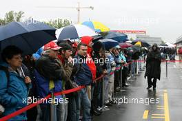 10.06.2010 Montreal, Canada,  Pitlane atmosphere - Formula 1 World Championship, Rd 8, Canadian Grand Prix, Thursday