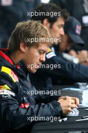 10.06.2010 Montreal, Canada,  Sebastian Vettel (GER), Red Bull Racing and Mark Webber (AUS), Red Bull Racing  - Formula 1 World Championship, Rd 8, Canadian Grand Prix, Thursday