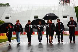 10.06.2010 Montreal, Canada,  Timo Glock (GER), Virgin Racing - Formula 1 World Championship, Rd 8, Canadian Grand Prix, Thursday