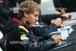 10.06.2010 Montreal, Canada,  Sebastian Vettel (GER), Red Bull Racing  - Formula 1 World Championship, Rd 8, Canadian Grand Prix, Thursday