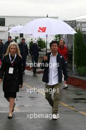 10.06.2010 Montreal, Canada,  Kamui Kobayashi (JAP), BMW Sauber F1 Team  - Formula 1 World Championship, Rd 8, Canadian Grand Prix, Thursday