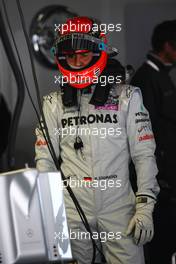 16.04.2010 Shanghai, China,  Michael Schumacher (GER), Mercedes GP Petronas - Formula 1 World Championship, Rd 4, Chinese Grand Prix, Friday Practice