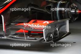 16.04.2010 Shanghai, China,  McLaren Front wing - Formula 1 World Championship, Rd 4, Chinese Grand Prix, Friday Practice