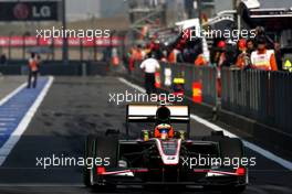 16.04.2010 Shanghai, China,  Karun Chandhok (IND), Hispania Racing F1 Team HRT - Formula 1 World Championship, Rd 4, Chinese Grand Prix, Friday Practice