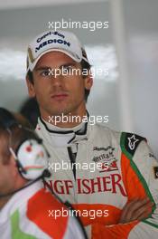 16.04.2010 Shanghai, China,  Adrian Sutil (GER), Force India F1 Team - Formula 1 World Championship, Rd 4, Chinese Grand Prix, Friday Practice