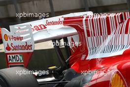 16.04.2010 Shanghai, China,  Fernando Alonso (ESP), Scuderia Ferrari tries out the F-Duct rear wing system - Formula 1 World Championship, Rd 4, Chinese Grand Prix, Friday Practice