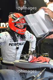 16.04.2010 Shanghai, China,  Michael Schumacher (GER), Mercedes GP Petronas - Formula 1 World Championship, Rd 4, Chinese Grand Prix, Friday Practice