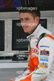 16.04.2010 Shanghai, China,  Paul di Resta (GBR), Test Driver, Force India F1 Team - Formula 1 World Championship, Rd 4, Chinese Grand Prix, Friday Practice