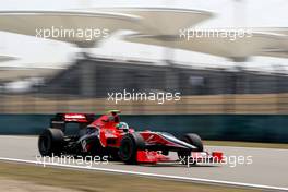 16.04.2010 Shanghai, China,  Lucas di Grassi (BRA), Virgin Racing - Formula 1 World Championship, Rd 4, Chinese Grand Prix, Friday Practice