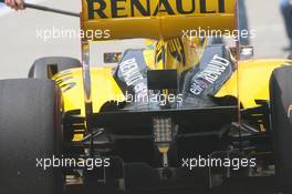 16.04.2010 Shanghai, China,  Renault rear diffuser - Formula 1 World Championship, Rd 4, Chinese Grand Prix, Friday Practice
