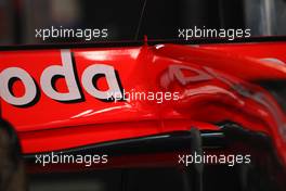 16.04.2010 Shanghai, China,  Jenson Button (GBR), McLaren Mercedes, MP4-25, F-Duct system detail - Formula 1 World Championship, Rd 4, Chinese Grand Prix, Friday Practice