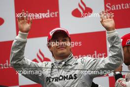 18.04.2010 Shanghai, China,  Nico Rosberg (GER), Mercedes GP Petronas - Formula 1 World Championship, Rd 4, Chinese Grand Prix, Sunday Podium