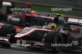 18.04.2010 Shanghai, China,  Bruno Senna (BRA), Hispania Racing F1 Team, HRT - Formula 1 World Championship, Rd 4, Chinese Grand Prix, Sunday Race