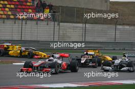 18.04.2010 Shanghai, China,  Jenson Button (GBR), McLaren Mercedes - Formula 1 World Championship, Rd 4, Chinese Grand Prix, Sunday Race