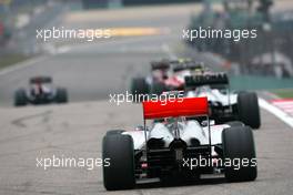 18.04.2010 Shanghai, China,  Jenson Button (GBR), McLaren Mercedes - Formula 1 World Championship, Rd 4, Chinese Grand Prix, Sunday Race