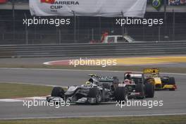 18.04.2010 Shanghai, China,  Nico Rosberg (GER), Mercedes GP Petronas - Formula 1 World Championship, Rd 4, Chinese Grand Prix, Sunday Race