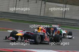 18.04.2010 Shanghai, China,  Sebastian Vettel (GER), Red Bull Racing, RB6 - Formula 1 World Championship, Rd 4, Chinese Grand Prix, Sunday Race