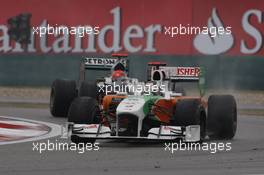 18.04.2010 Shanghai, China,  Adrian Sutil (GER), Force India F1 Team - Formula 1 World Championship, Rd 4, Chinese Grand Prix, Sunday Race