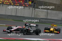 18.04.2010 Shanghai, China,  Karun Chandhok (IND), Hispania Racing F1 Team HRT- Formula 1 World Championship, Rd 4, Chinese Grand Prix, Sunday Race