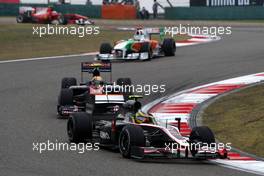 18.04.2010 Shanghai, China,  Bruno Senna (BRA), Hispania Racing F1 Team HRT - Formula 1 World Championship, Rd 4, Chinese Grand Prix, Sunday Race
