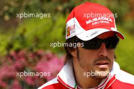 17.04.2010 Shanghai, China,  Fernando Alonso (ESP), Scuderia Ferrari - Formula 1 World Championship, Rd 4, Chinese Grand Prix, Saturday