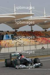17.04.2010 Shanghai, China,  Michael Schumacher (GER), Mercedes GP Petronas - Formula 1 World Championship, Rd 4, Chinese Grand Prix, Saturday Qualifying