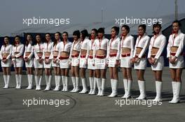 17.04.2010 Shanghai, China,  Girls - Formula 1 World Championship, Rd 4, Chinese Grand Prix, Saturday Qualifying
