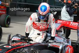 17.04.2010 Shanghai, China,  Jenson Button (GBR), McLaren Mercedes - Formula 1 World Championship, Rd 4, Chinese Grand Prix, Saturday Qualifying